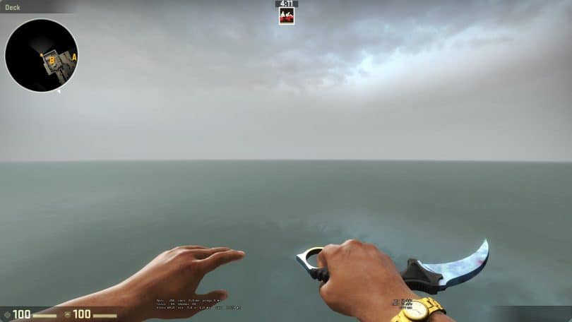KARAMBIT CRIMSON WEB FROM COUNTER-STRIKE: GLOBAL OFFENSIVE