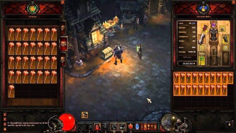 MAZA DE LA FURIA DEL DIABLO III